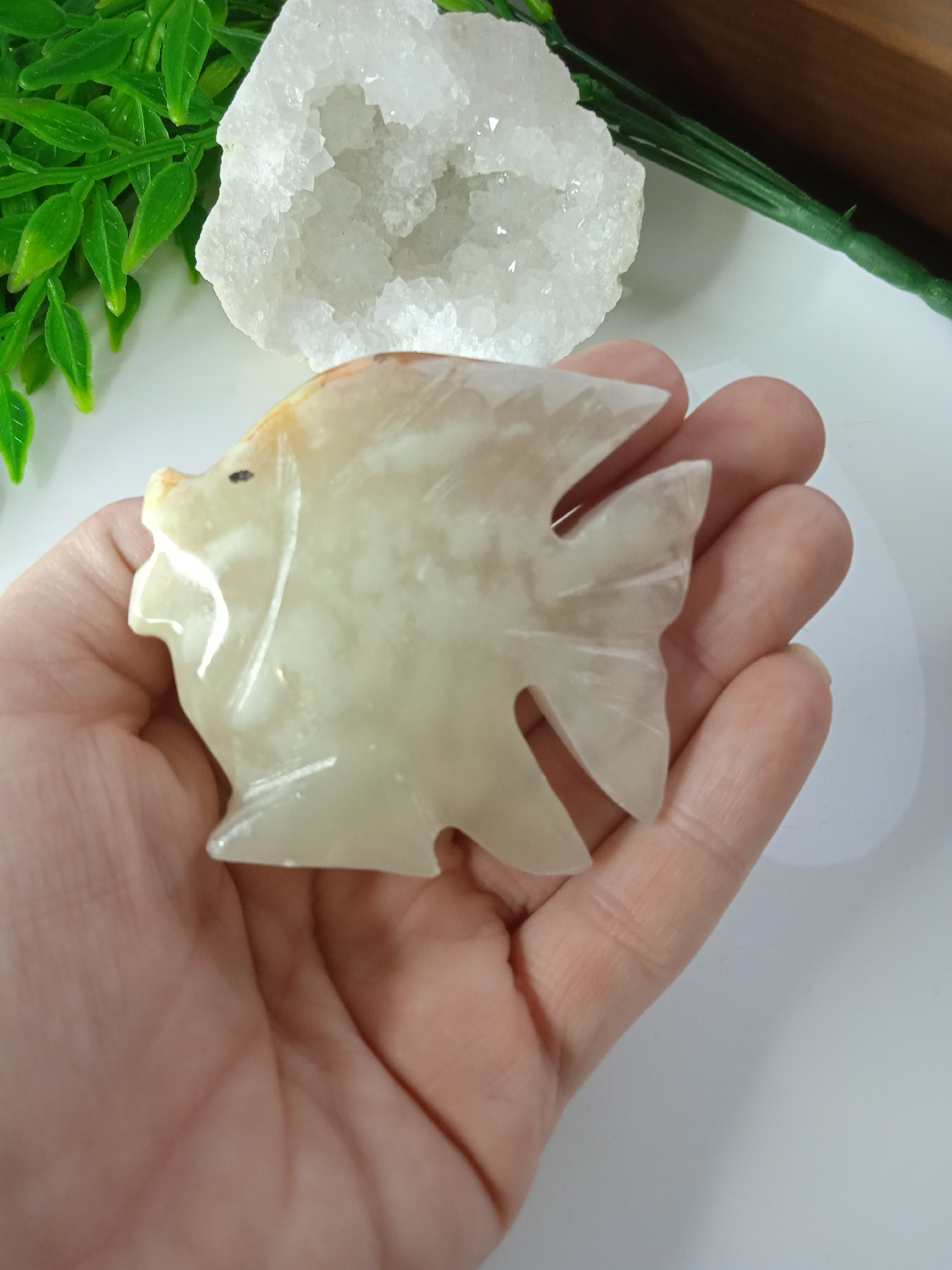 ONYX ZELENÝ ryba 8cm