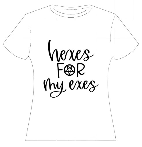 NAŽEHLOVACÍ OBRÁZEK - Hexes for my exes