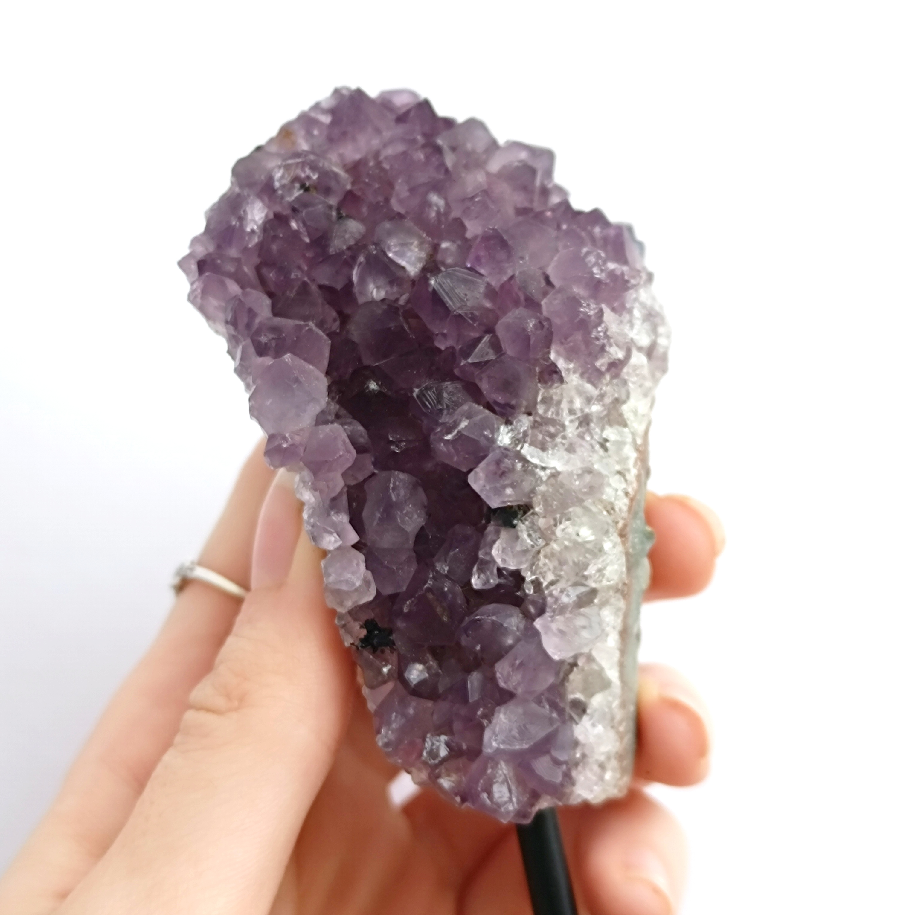 AMETYST drúza na stojanu 12,5cm 254g