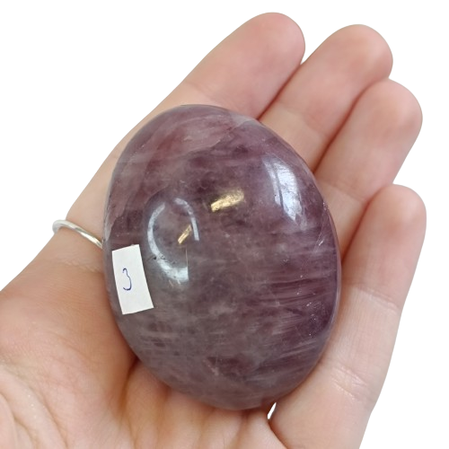 RŮŽENÍN FIALOVÝ hmatka 76g č.3