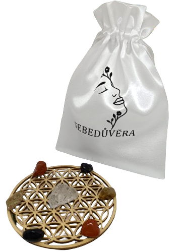 KRYSTALOVÁ MŘÍŽKA - Sebedůvěra & sebeovládání dárkové balení