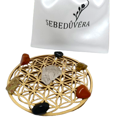 KRYSTALOVÁ MŘÍŽKA - Sebedůvěra & sebeovládání dárkové balení