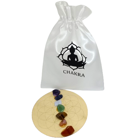 KRYSTALOVÁ MŘÍŽKA - Chakra dárkové balení