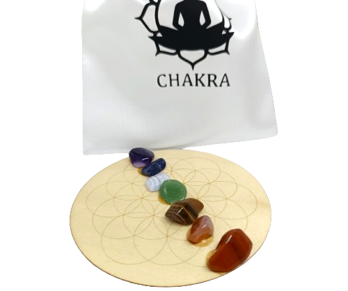 KRYSTALOVÁ MŘÍŽKA - Chakra dárkové balení