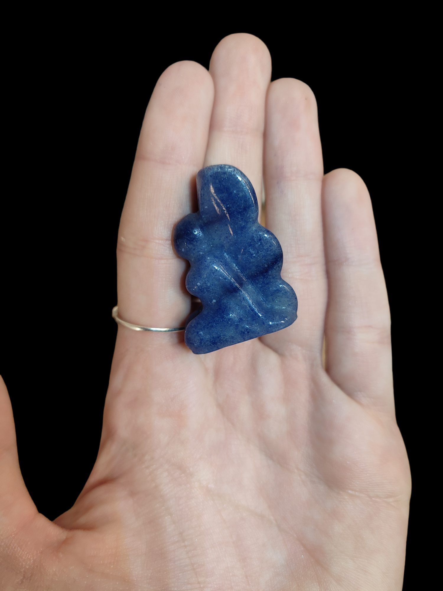 MODRÝ KŘEMEN Víla 3,7cm