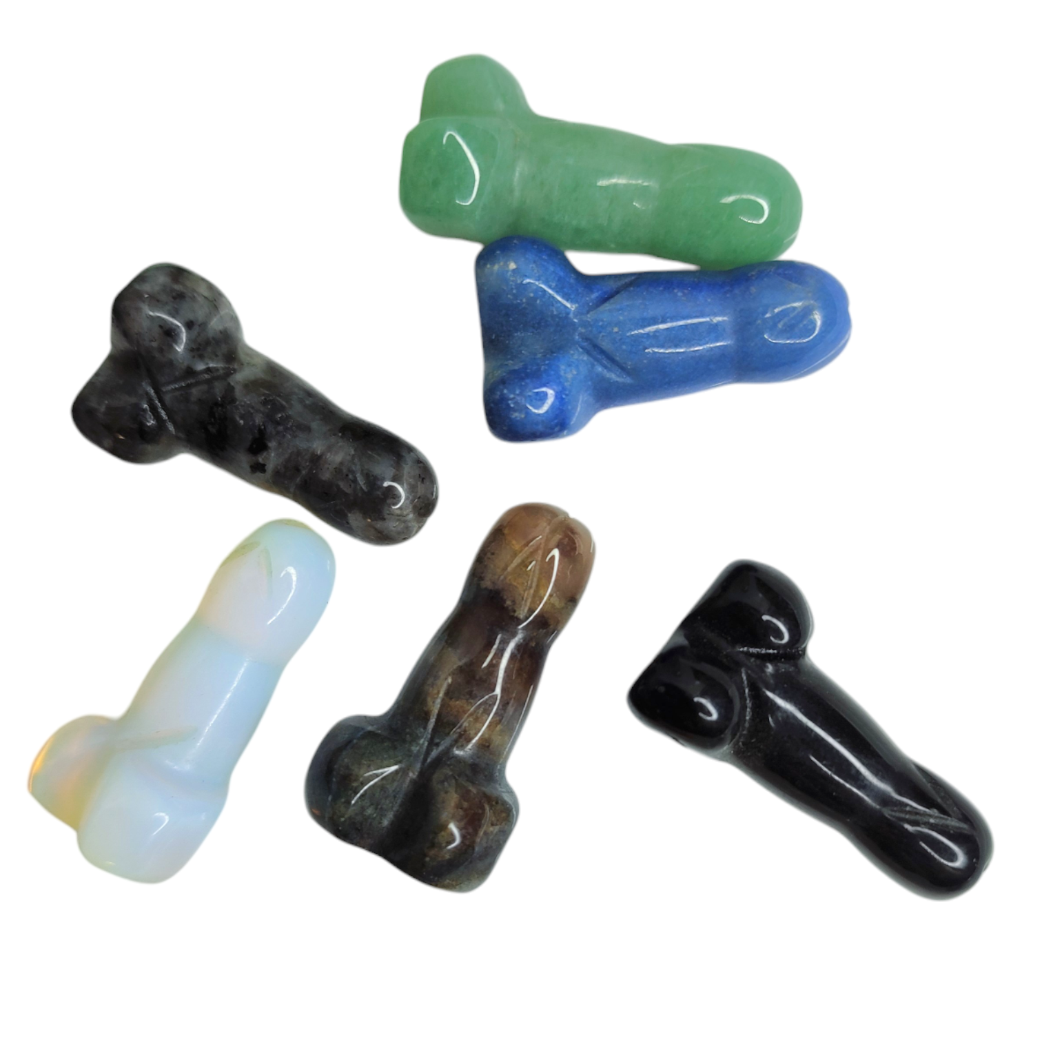 MINI úd z minerálu 3cm - různé druhy