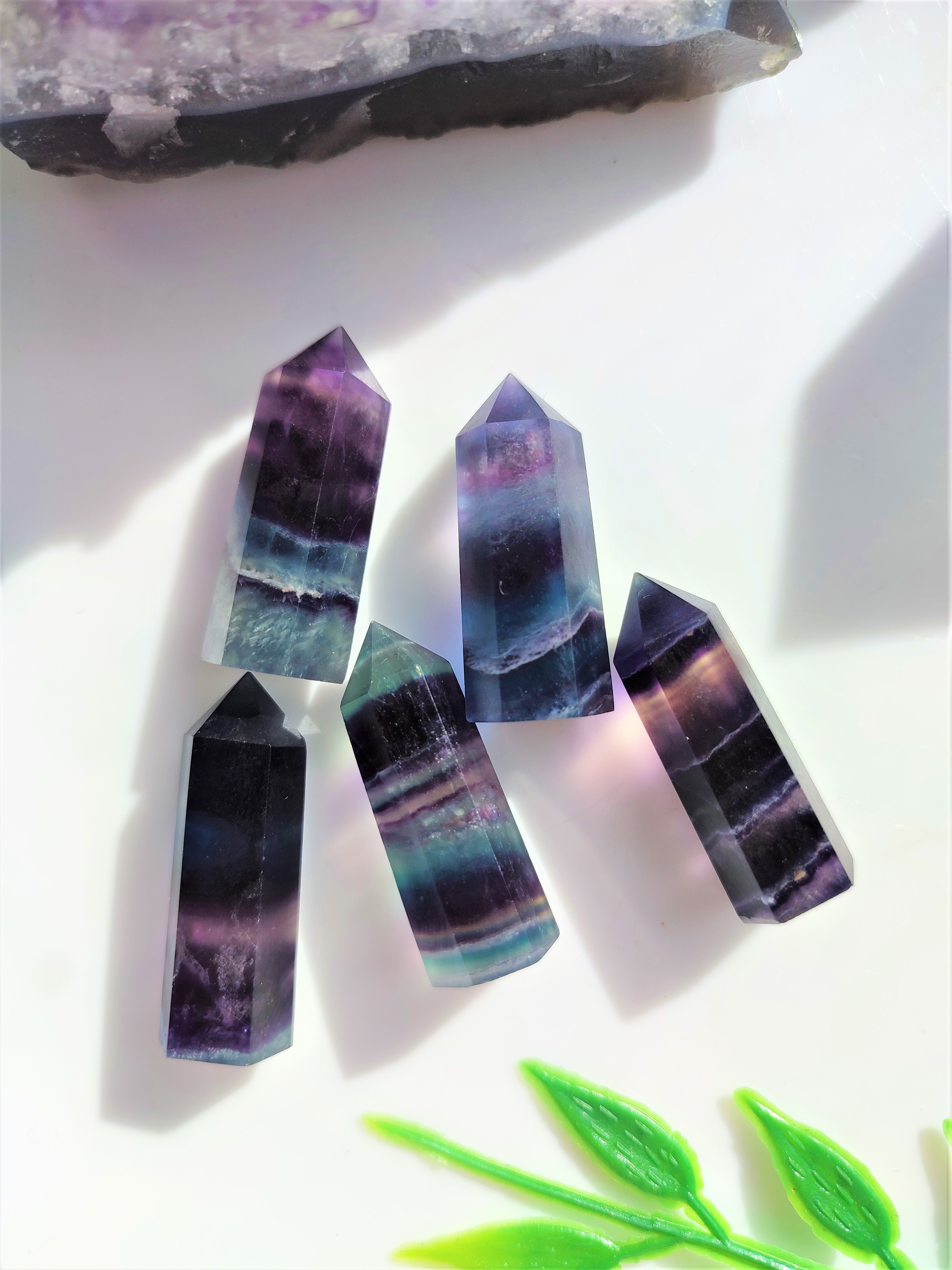 FLUORIT mini obelisk 3,5cm