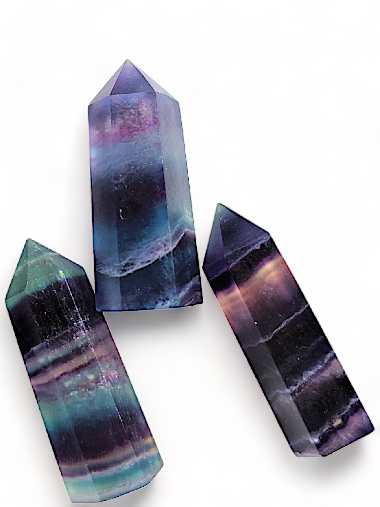 FLUORIT mini obelisk 3,5cm