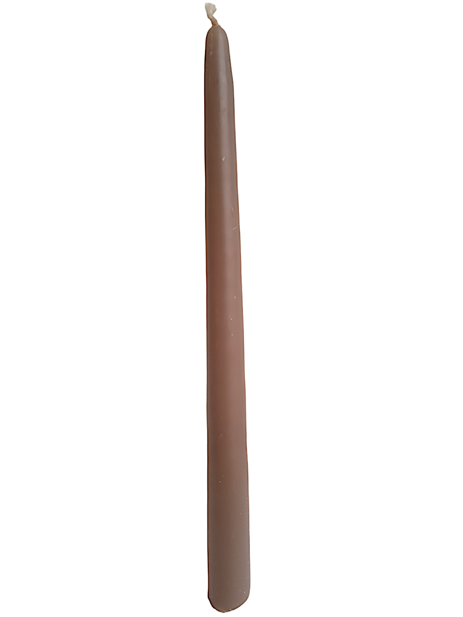 SVÍCE SVĚTLE HNĚDÁ / OLIVOVÁ 28cm