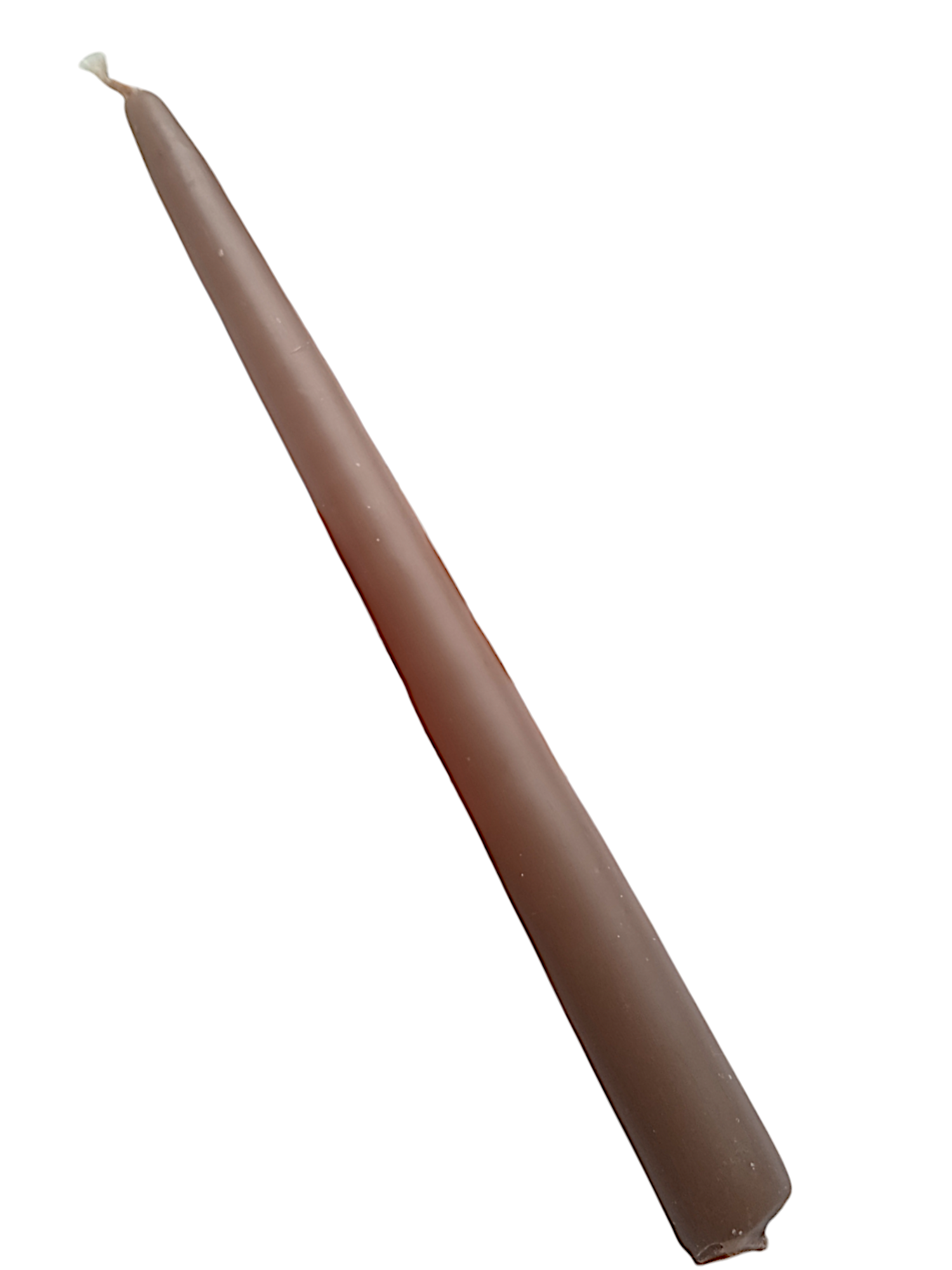 SVÍCE SVĚTLE HNĚDÁ / OLIVOVÁ 28cm
