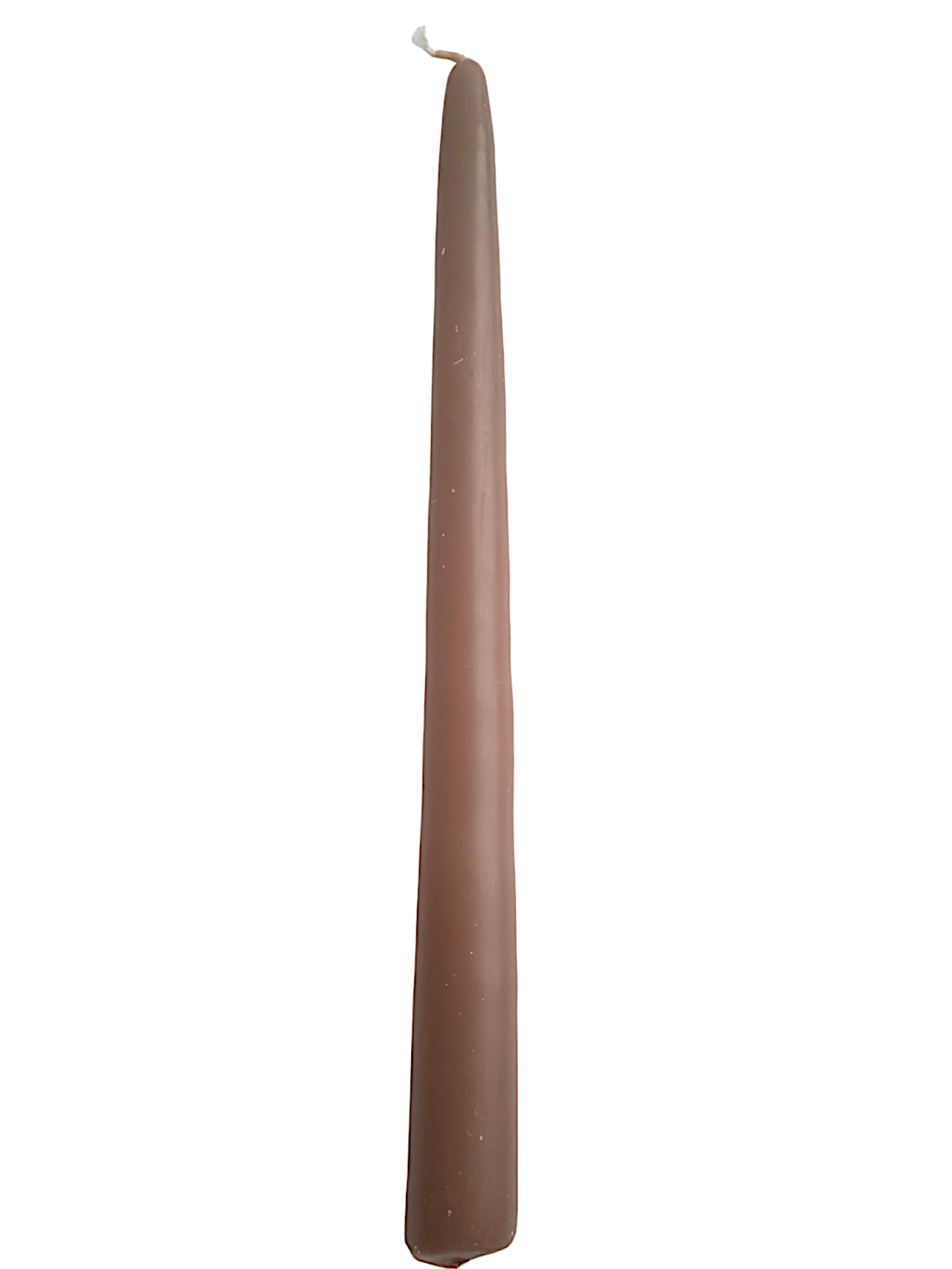 SVÍCE SVĚTLE HNĚDÁ / OLIVOVÁ 28cm