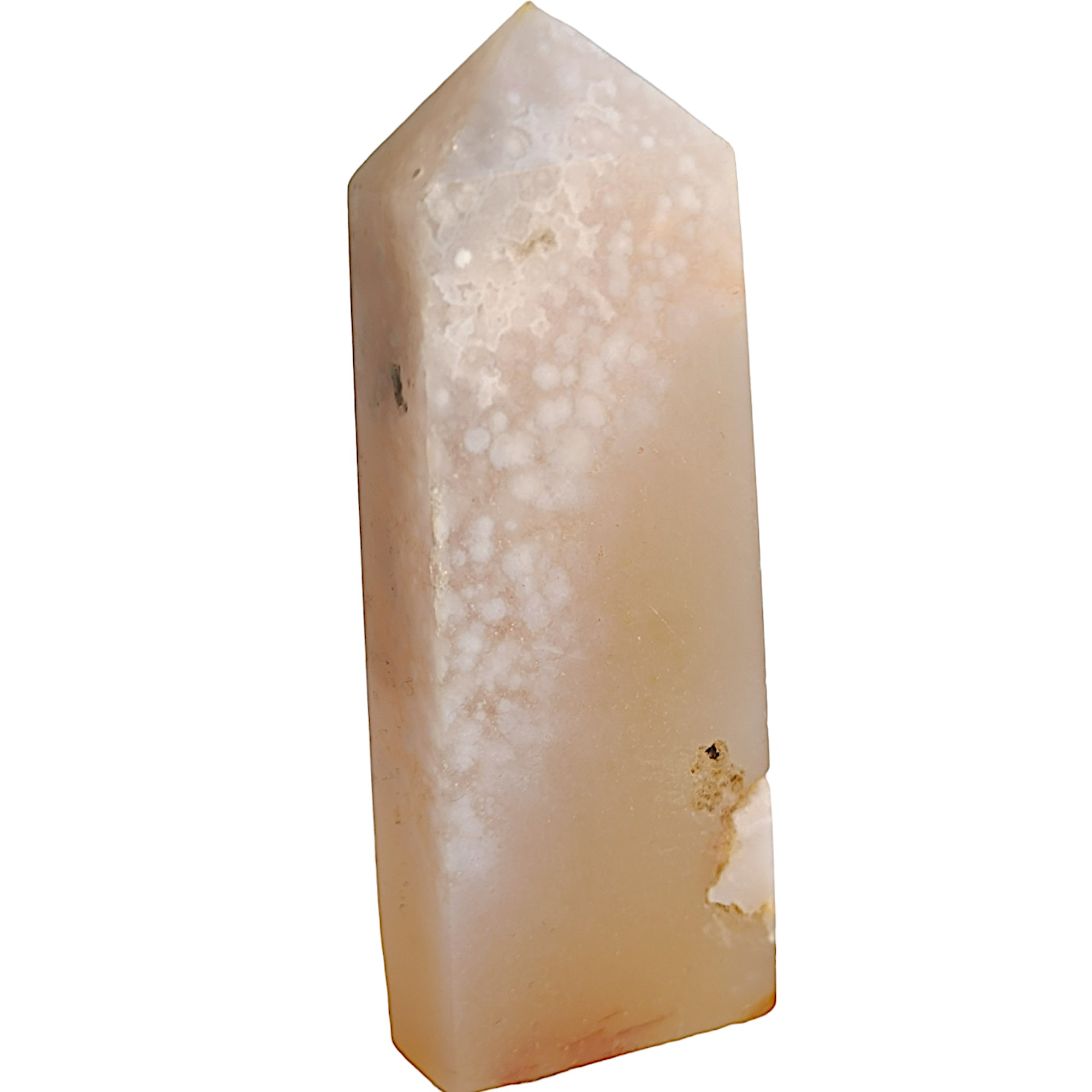 ACHÁT KVĚTINOVÝ obelisk č.12