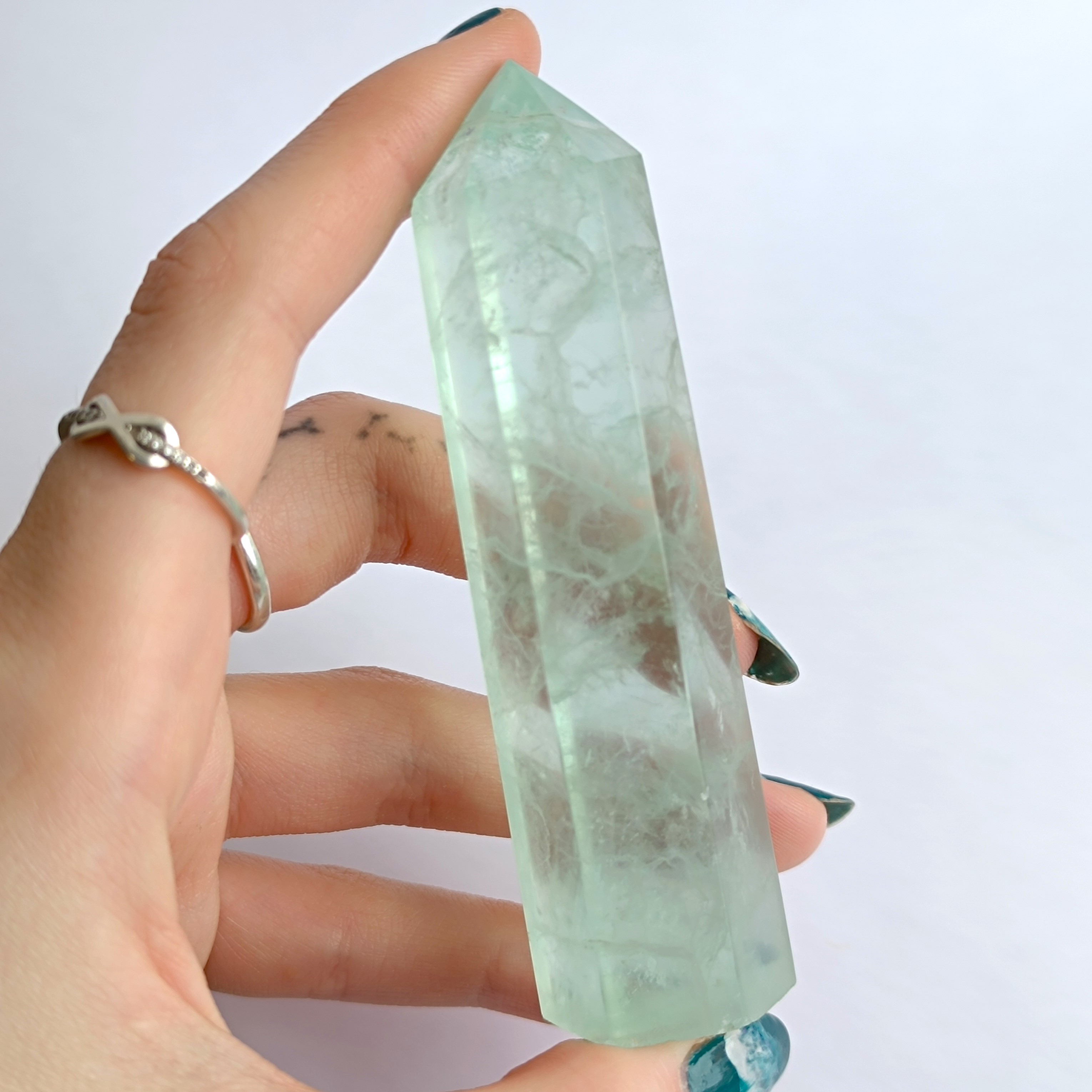FLUORIT obelisk Baja Blast 9,6cm č.2