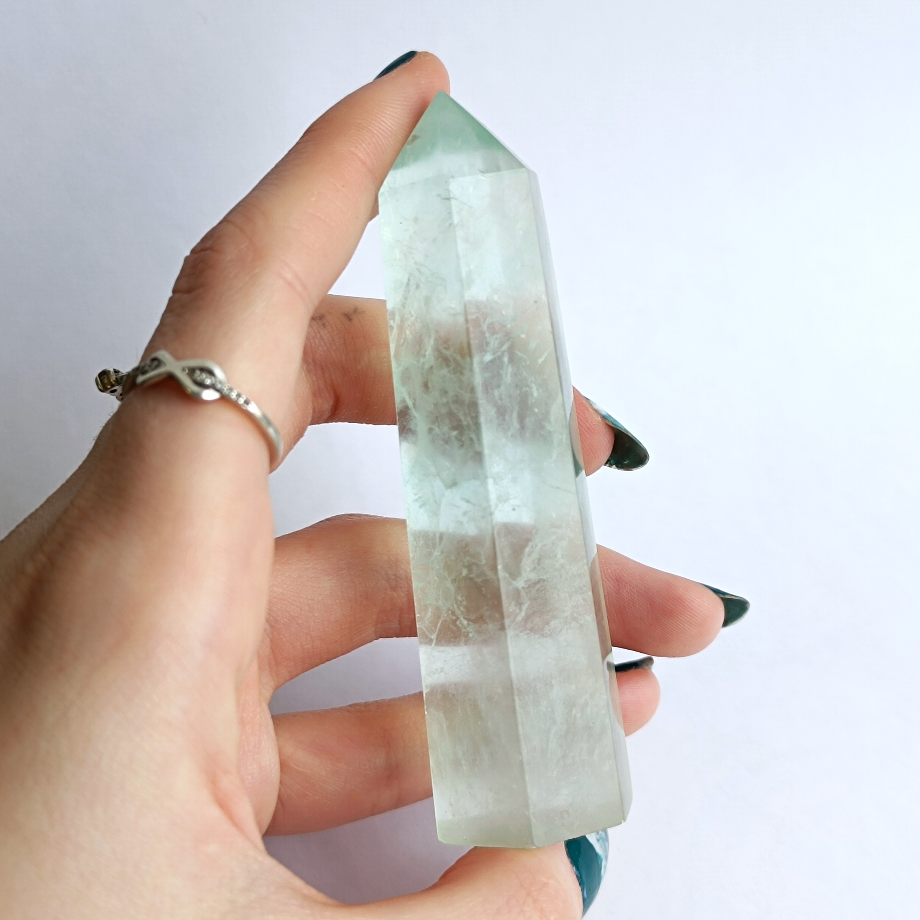 FLUORIT obelisk Baja Blast 9,2cm č.3