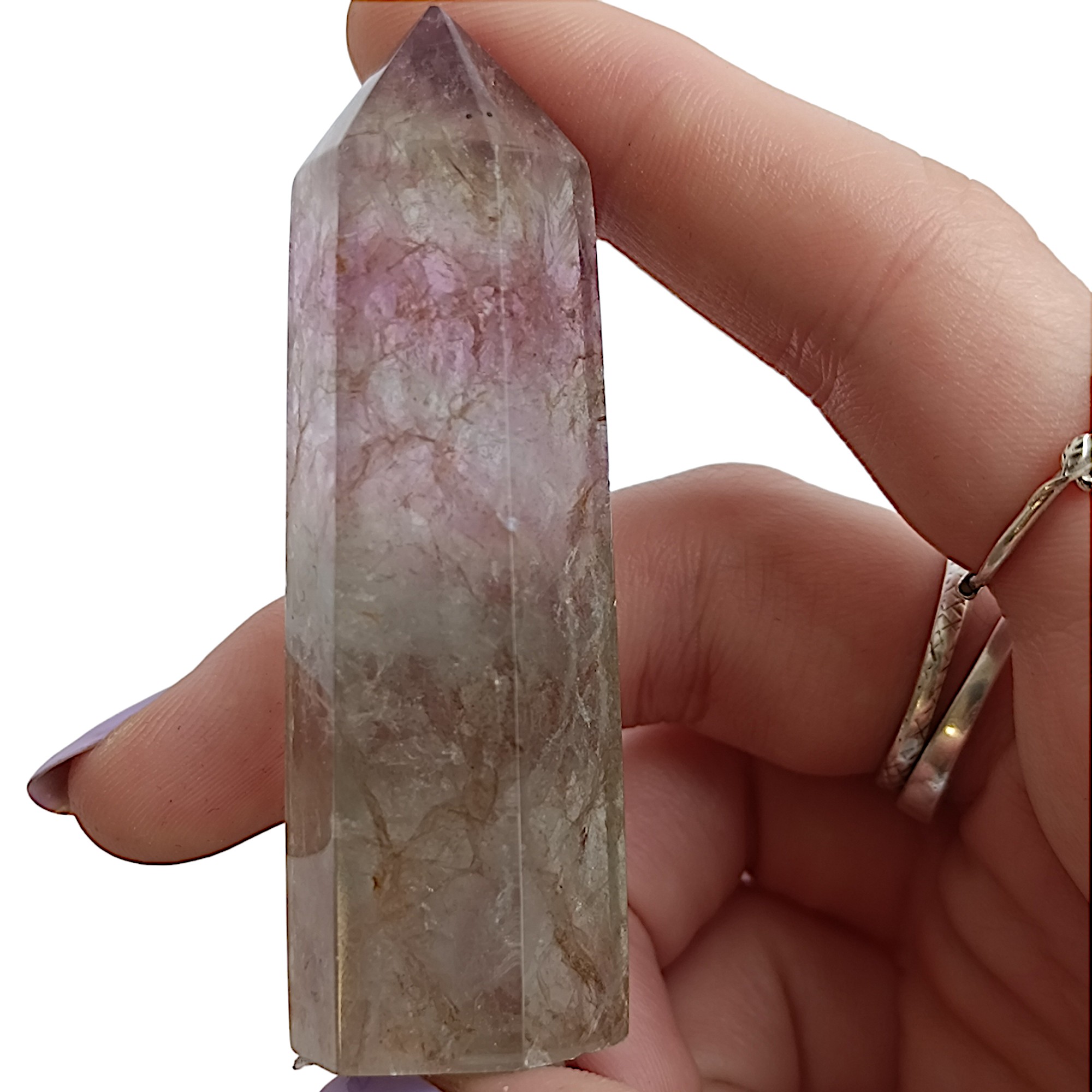 FLUORIT obelisk č.4 60,8g