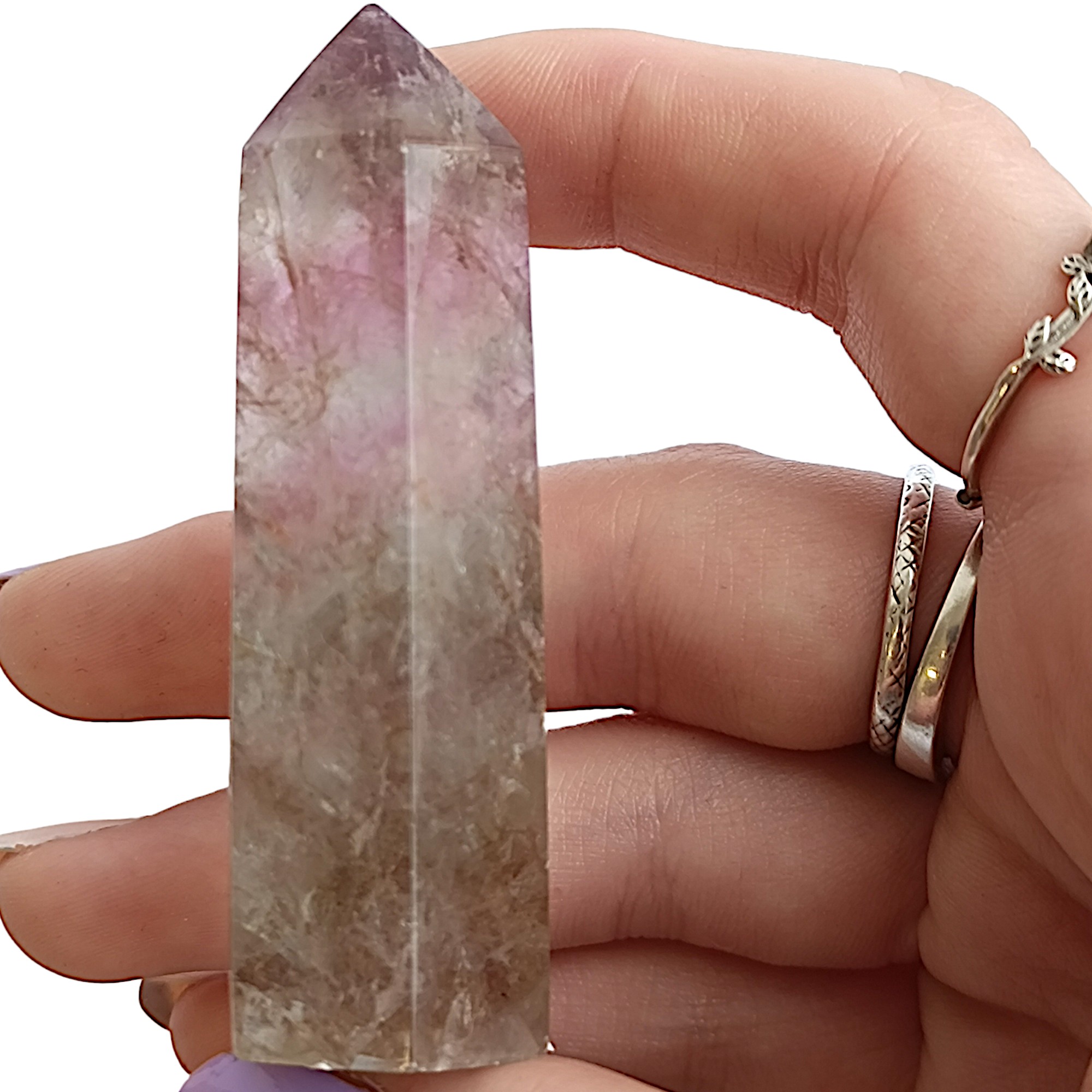 FLUORIT obelisk č.4 60,8g