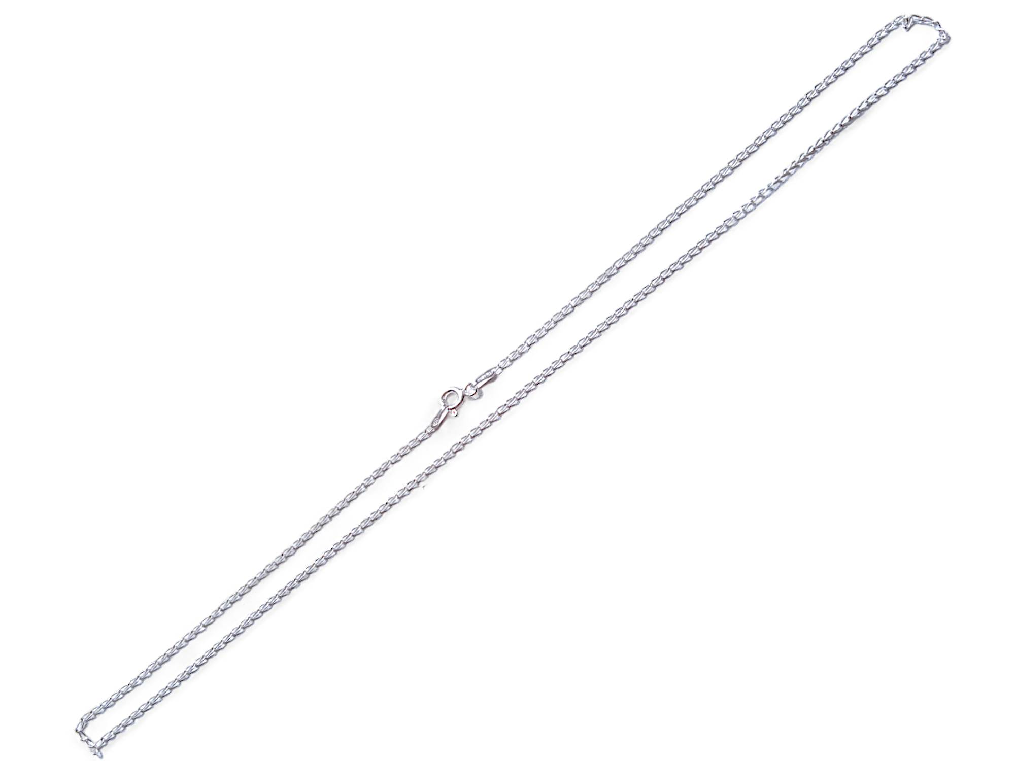 ŘETÍZEK OVÁL 45cm stříbro Ag 925