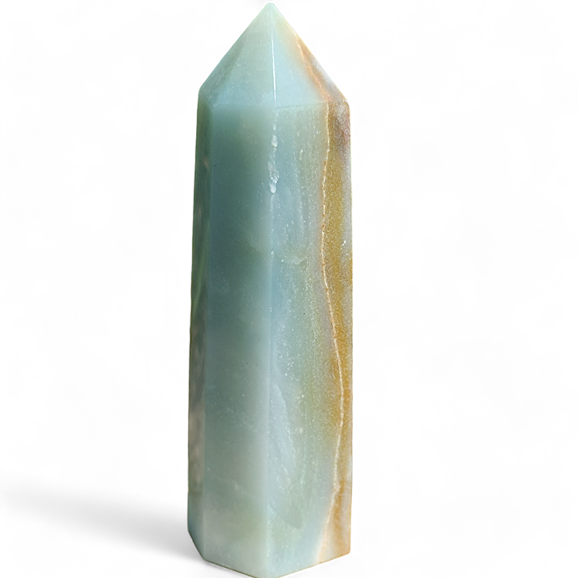 SKY BLUE KŘEMEN obelisk č. 1 85,9g