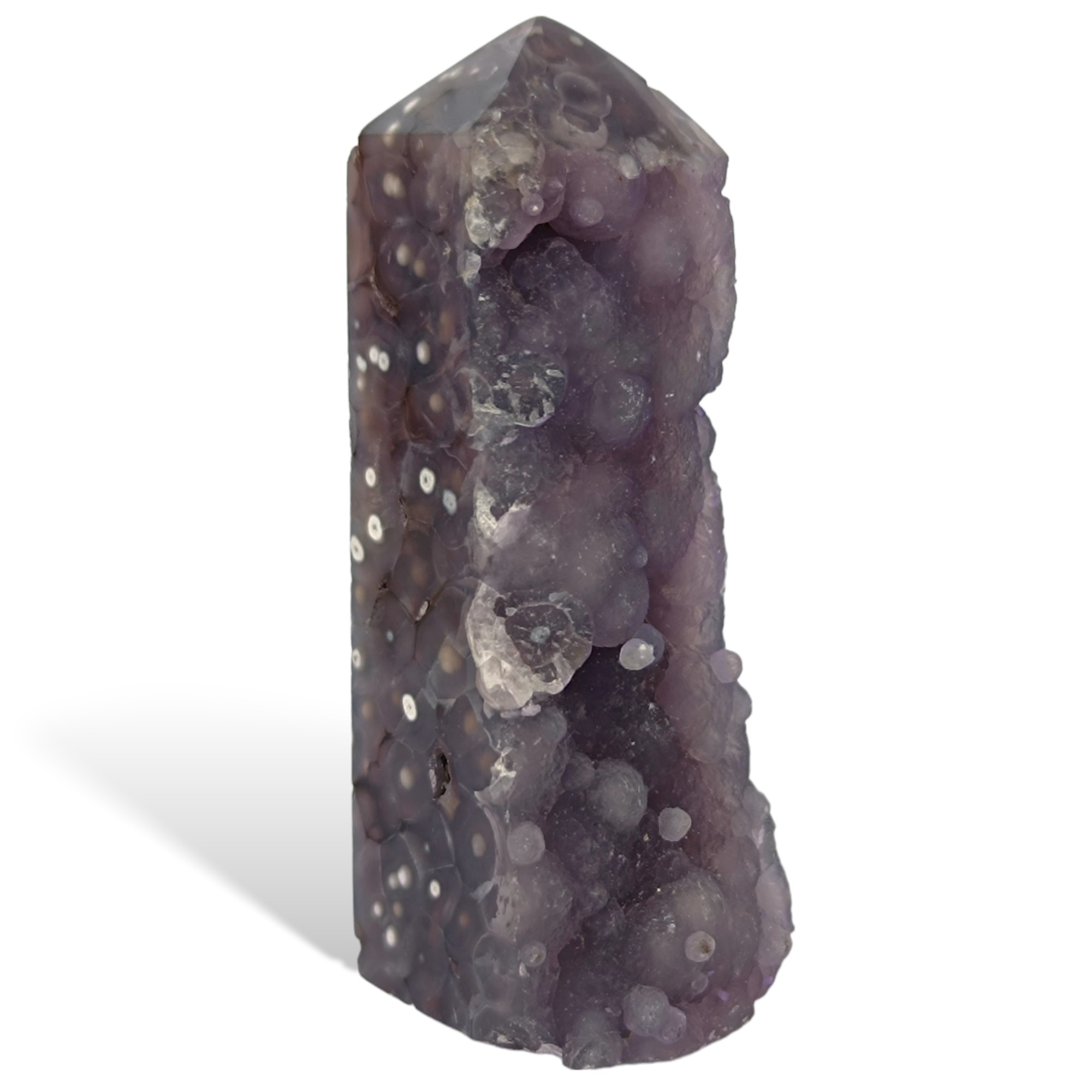 ACHÁT HROZNOVÝ obelisk polosurový č.7 59,1g