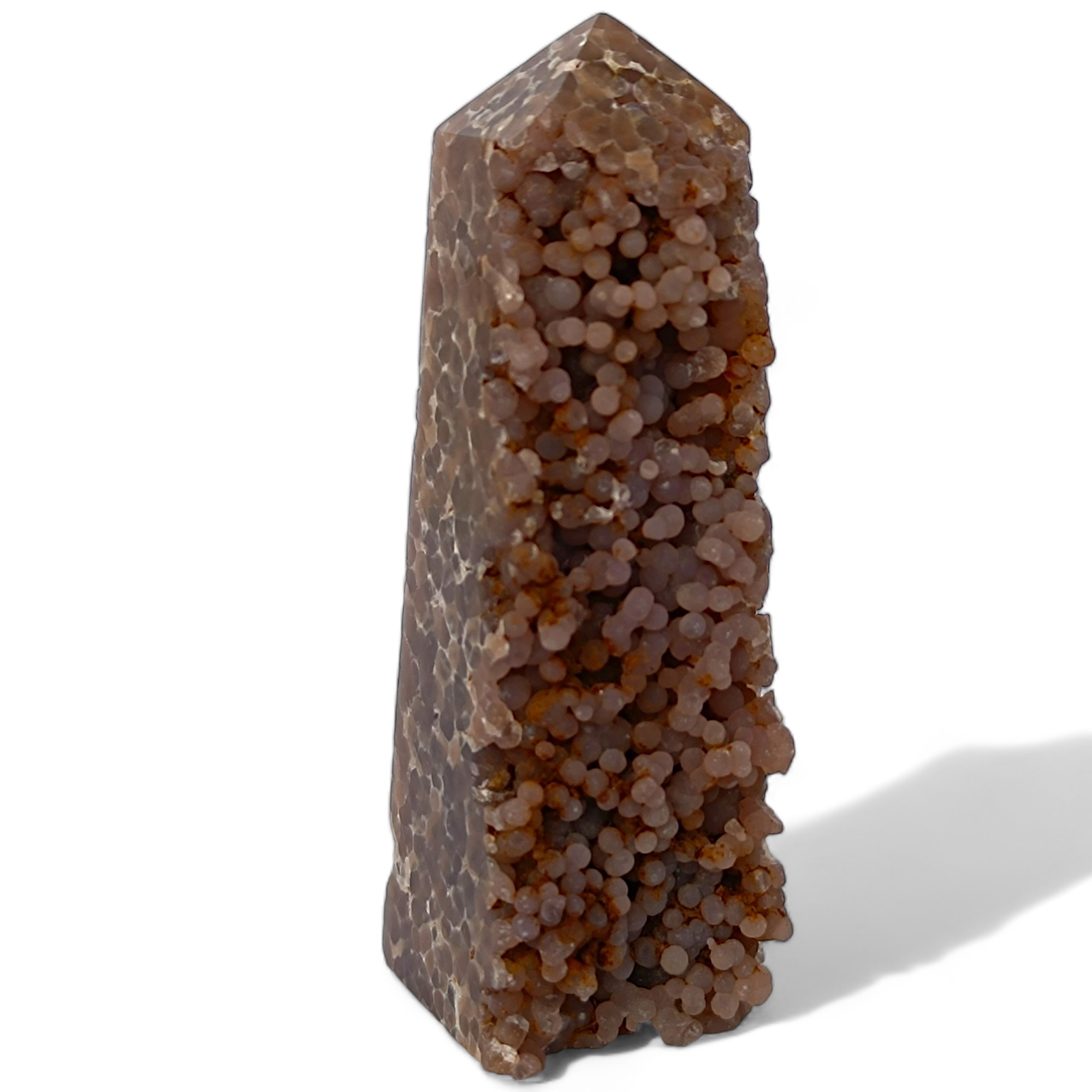 ACHÁT HROZNOVÝ obelisk polosurový č.12 56,6g
