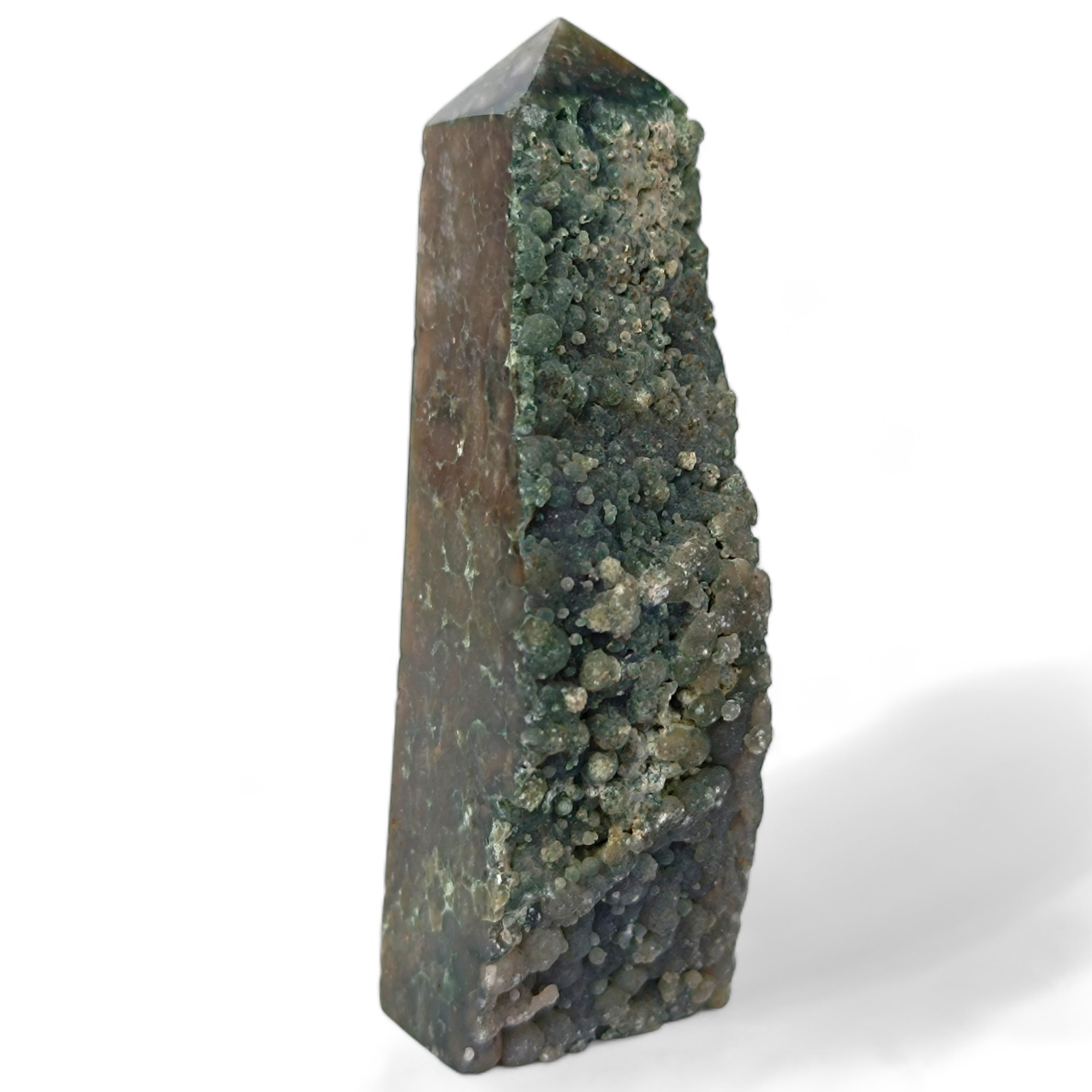 ACHÁT HROZNOVÝ obelisk polosurový č.17 56,9g