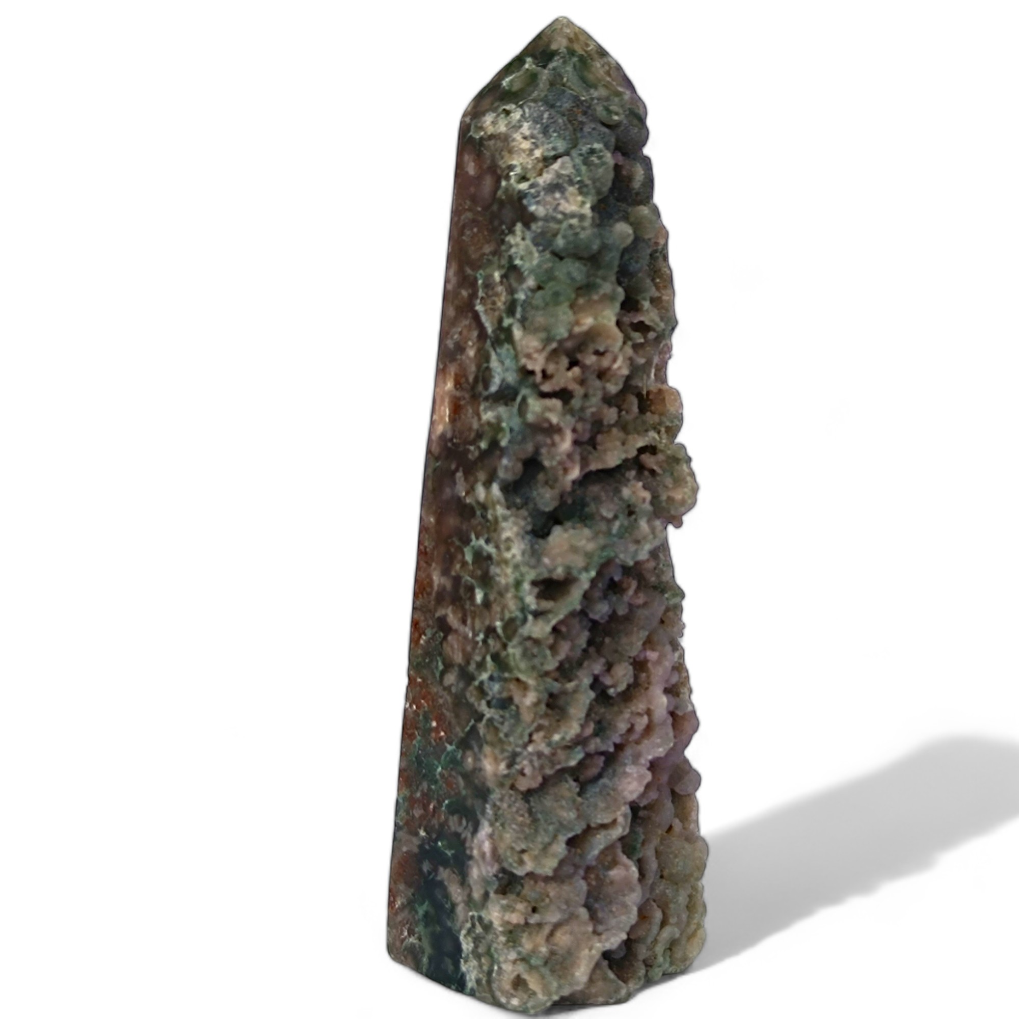 ACHÁT HROZNOVÝ obelisk polosurový č.18 40g