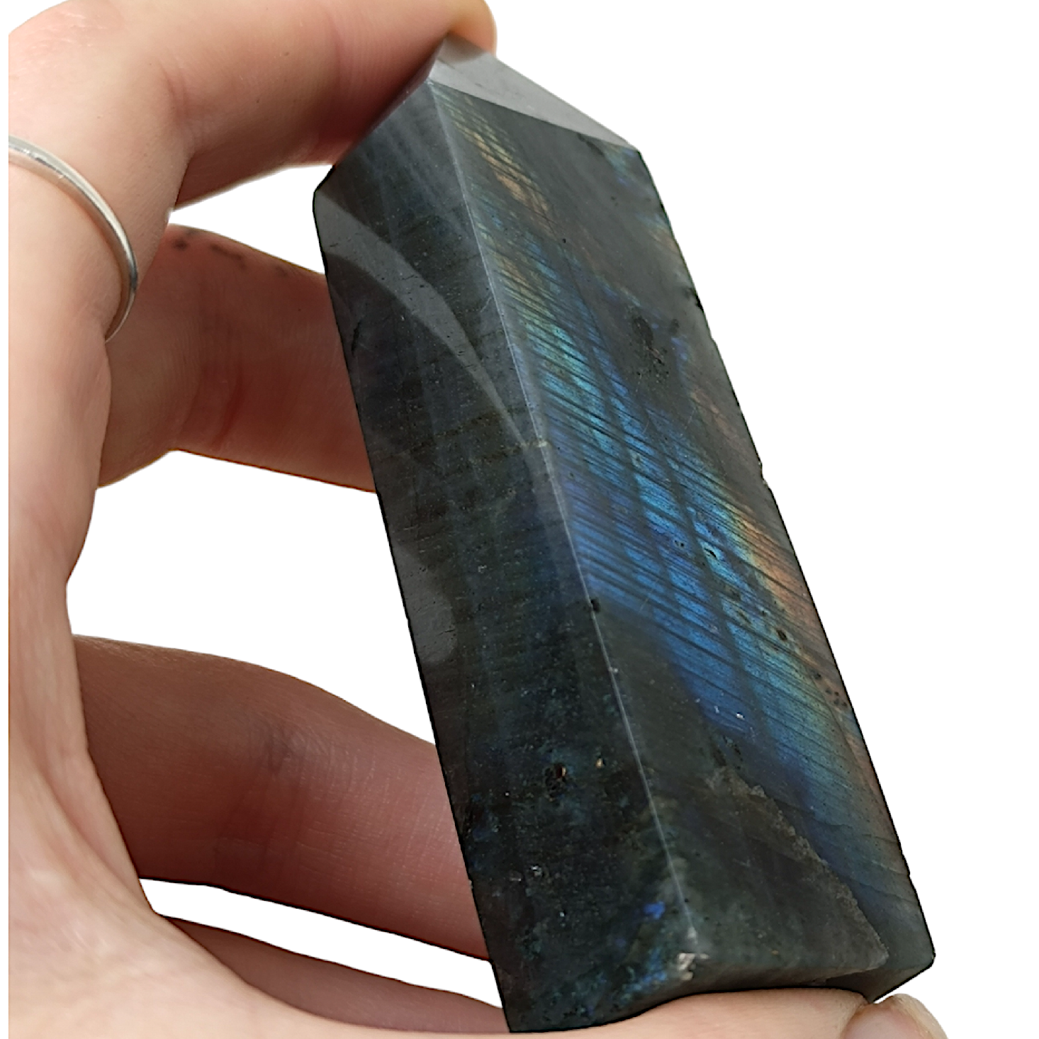 LABRADORIT obelisk č.3 95g