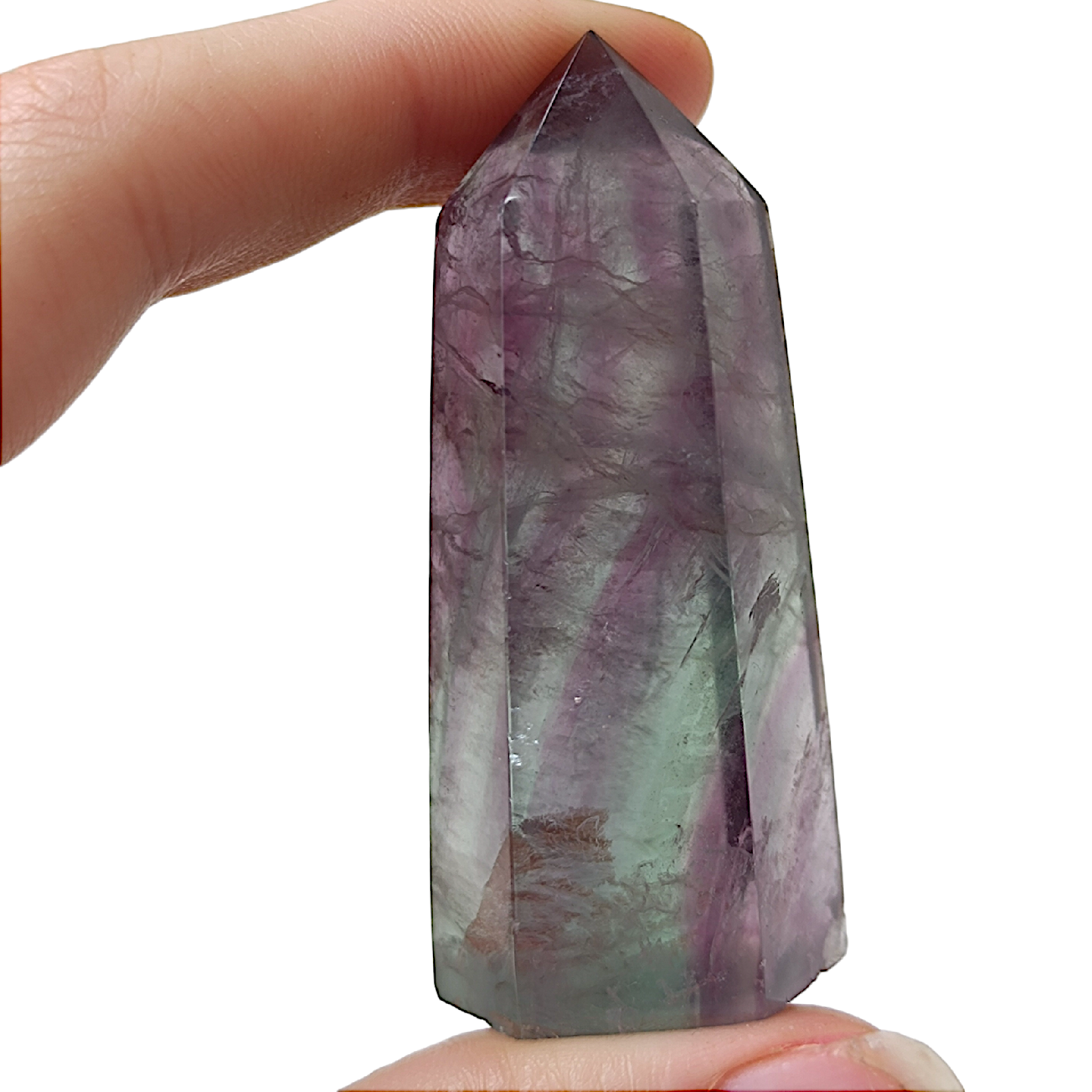 FLUORIT obelisk č.5 72,8g