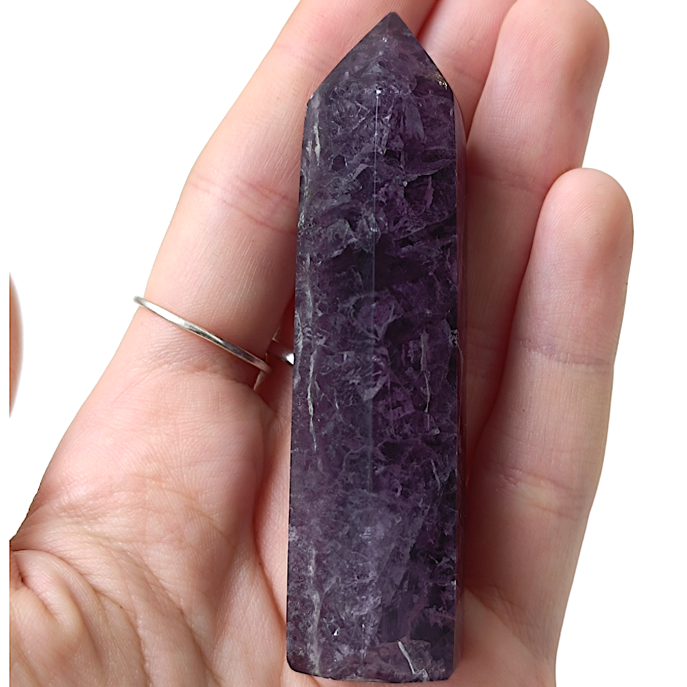 FLUORIT  obelisk č.6  74,4g
