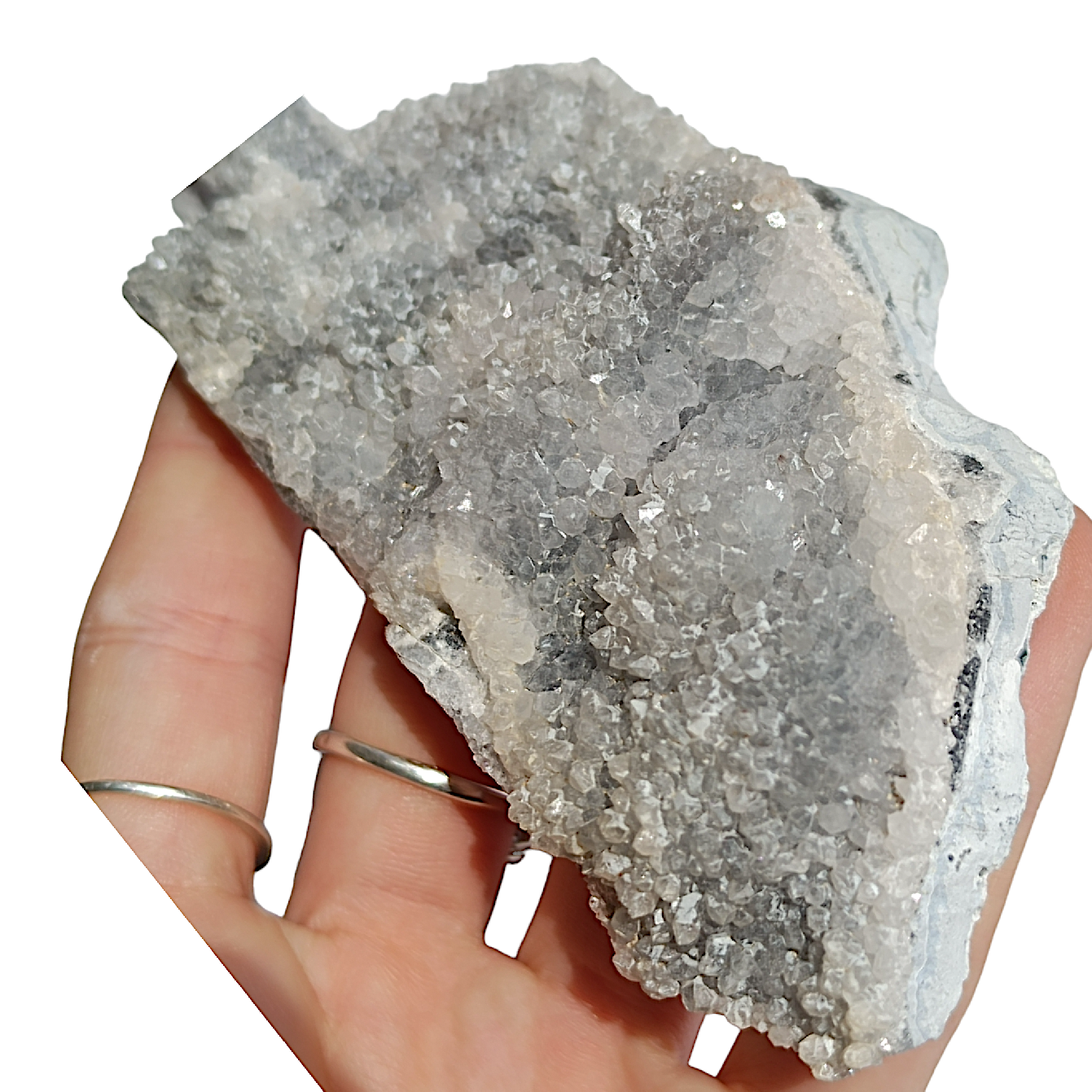 AMETYSTOVÁ RŮŽE drúza 147,7g č.2