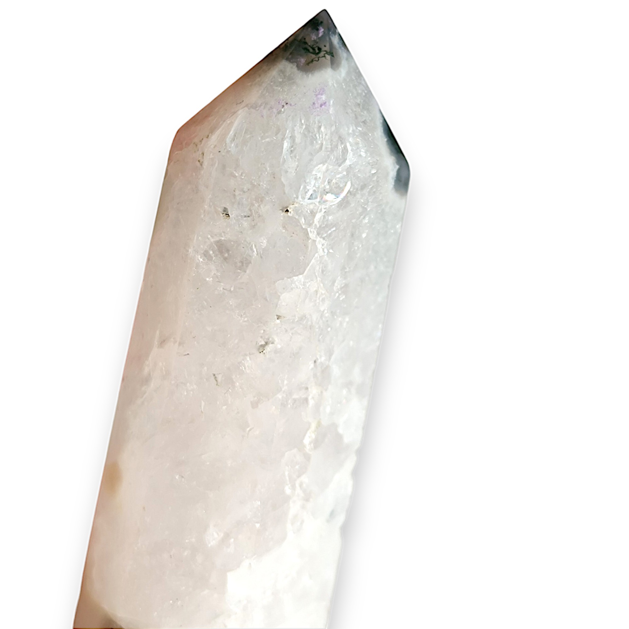 ACHÁT MECHOVÝ obelisk č.6. 63,4g