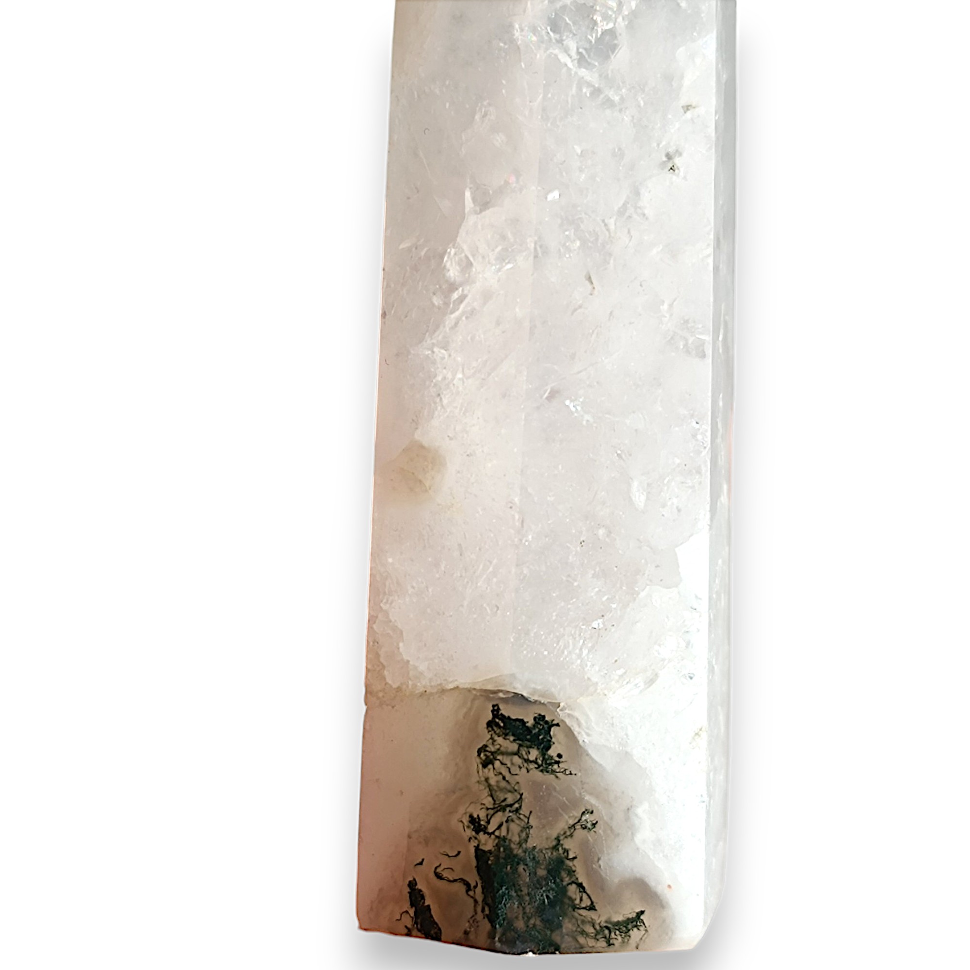 ACHÁT MECHOVÝ obelisk č.6. 63,4g