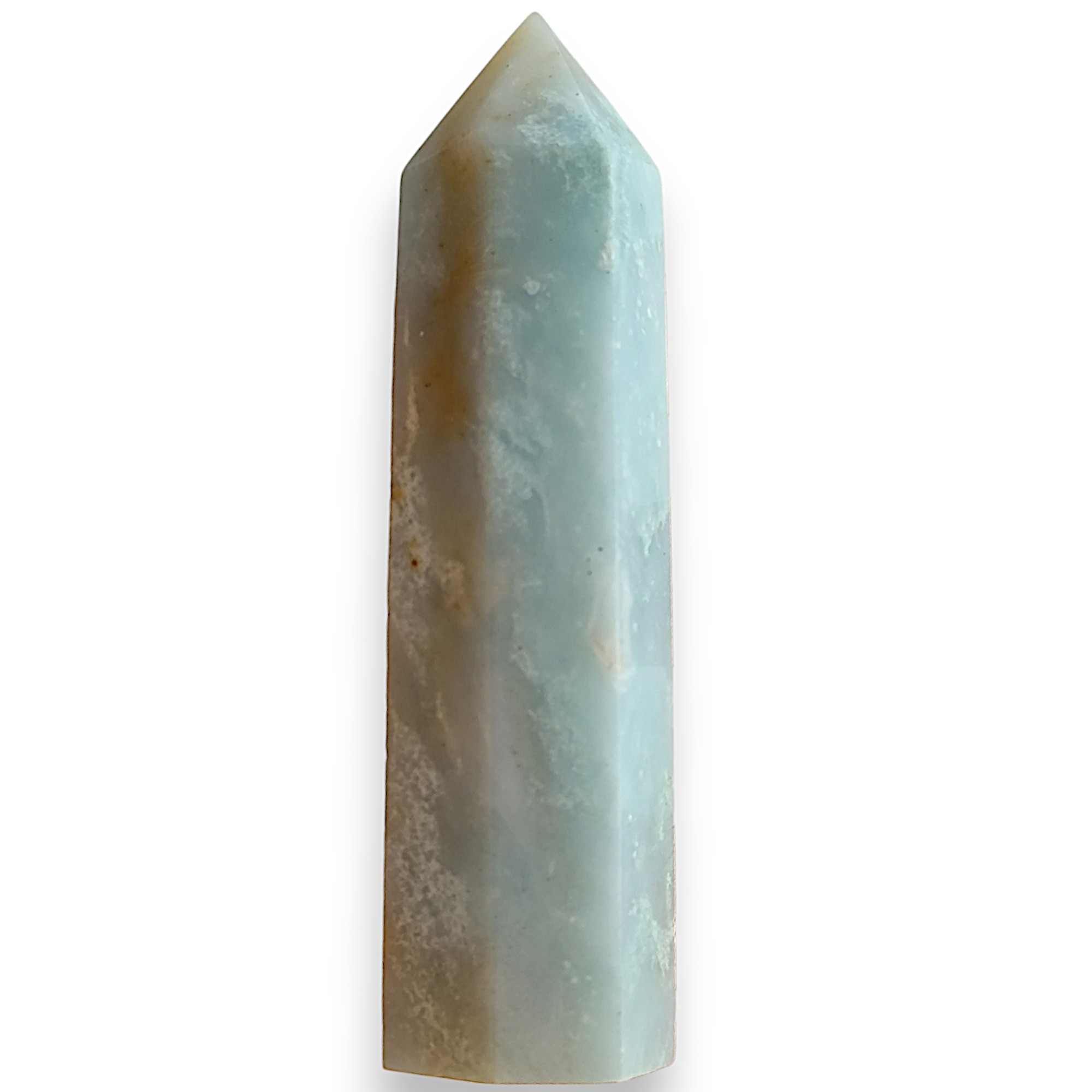 SKY BLUE KŘEMEN obelisk č. 3 82,5g