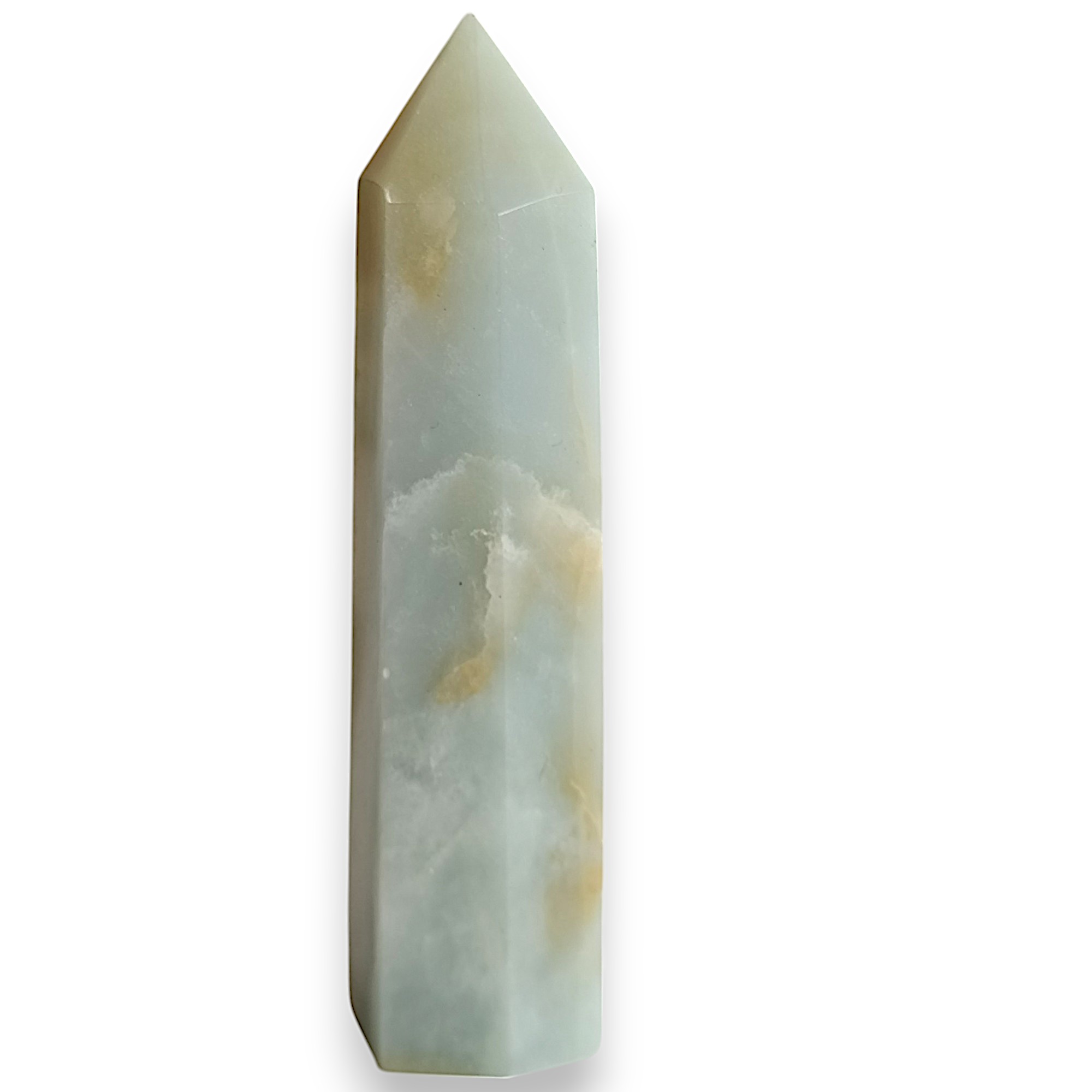 SKY BLUE KŘEMEN obelisk č. 5 74,3g
