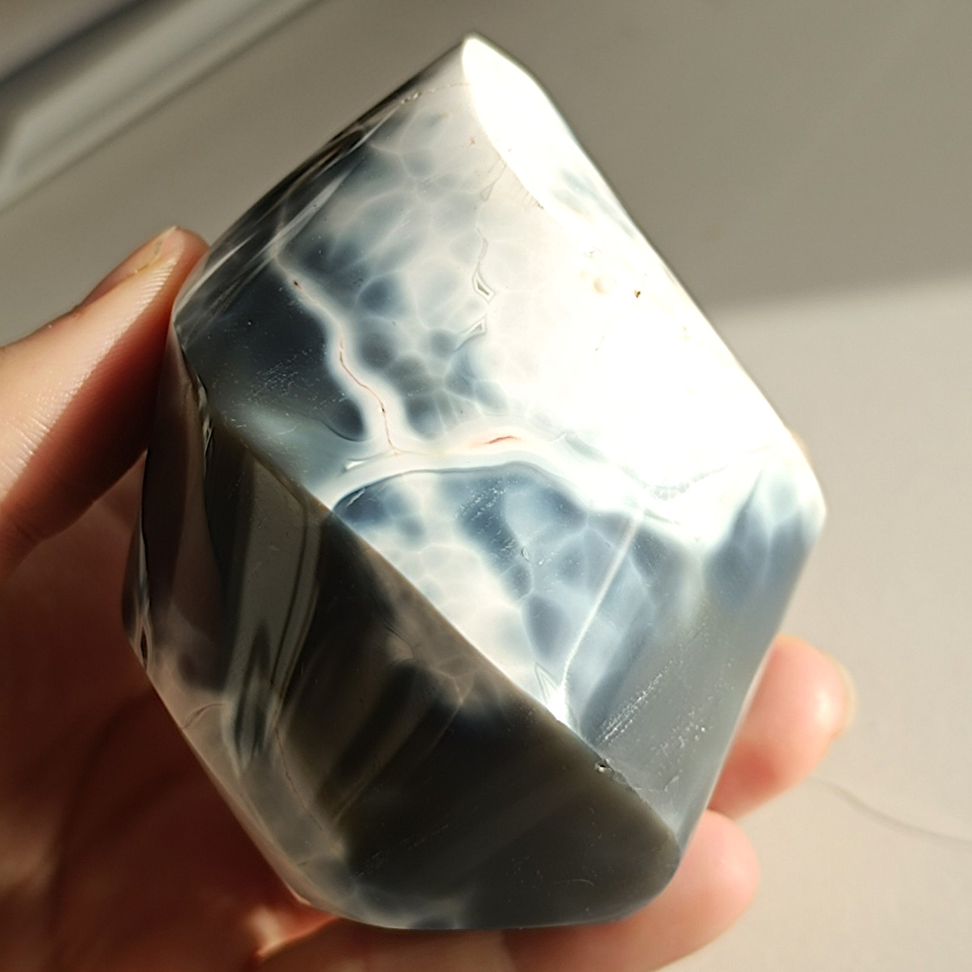 ORCA (KOSATKOVÝ) ACHÁT plamen č.1 329g