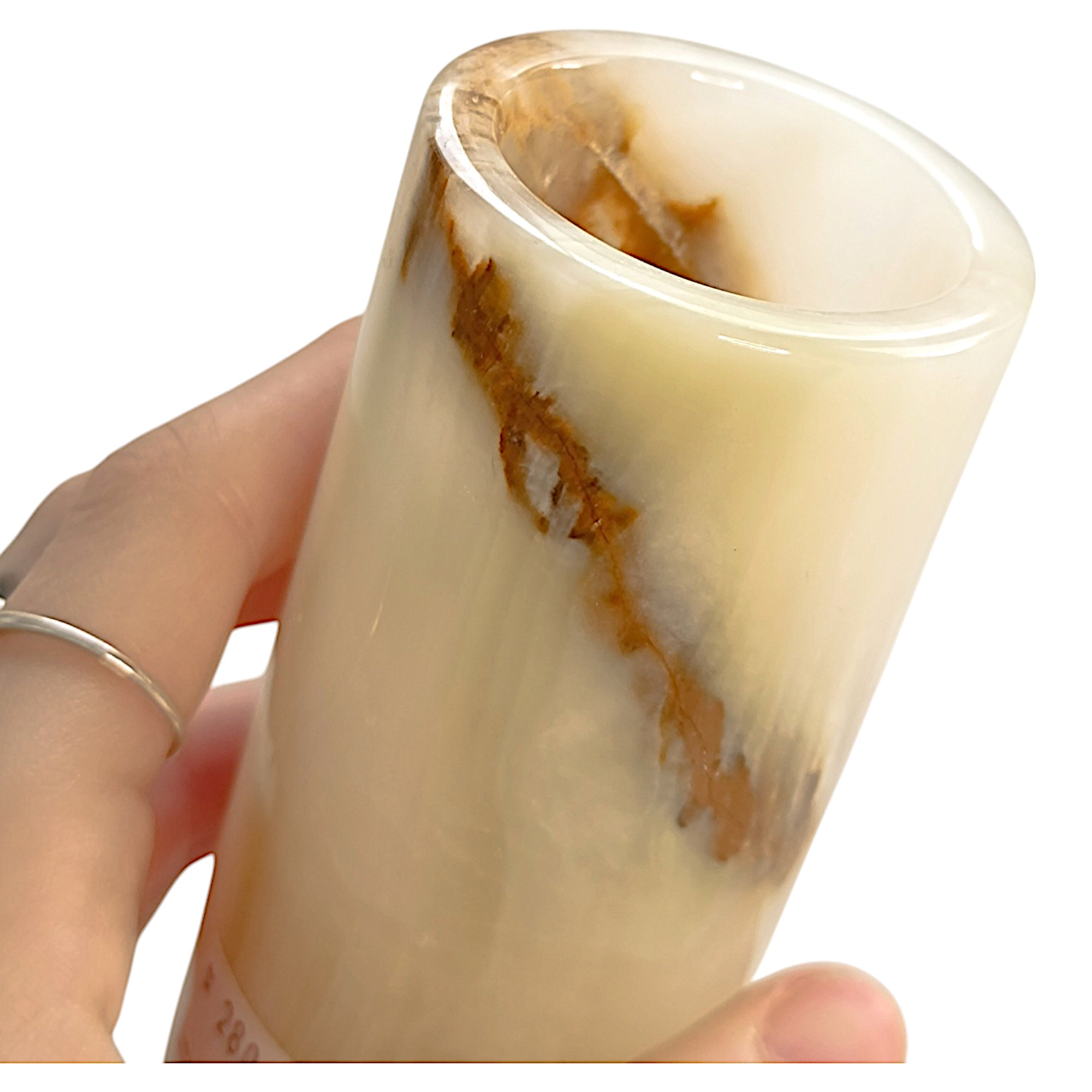 ONYX ZELENÝ tužkovník 10cm