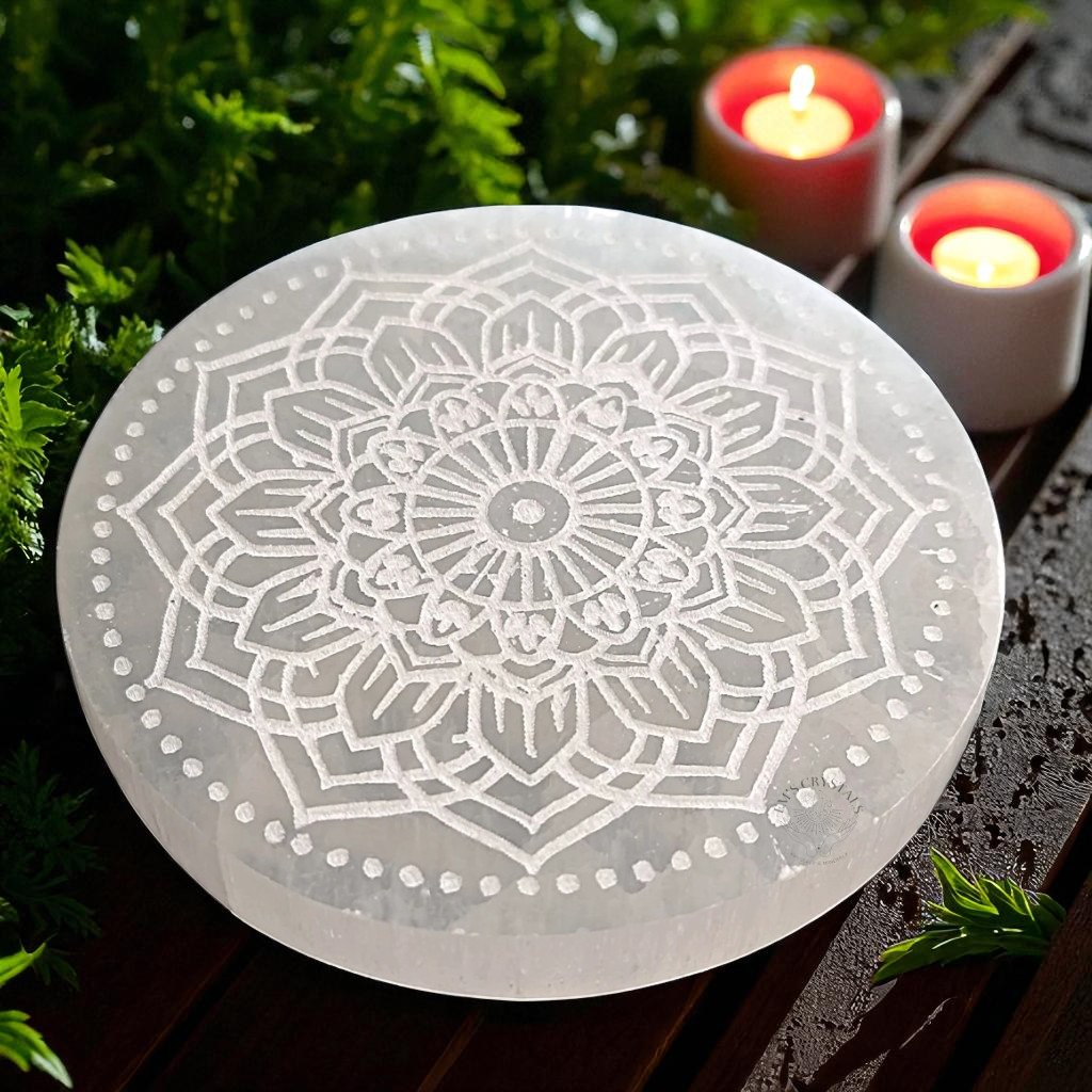 SELENIT tácek 10cm Mandala