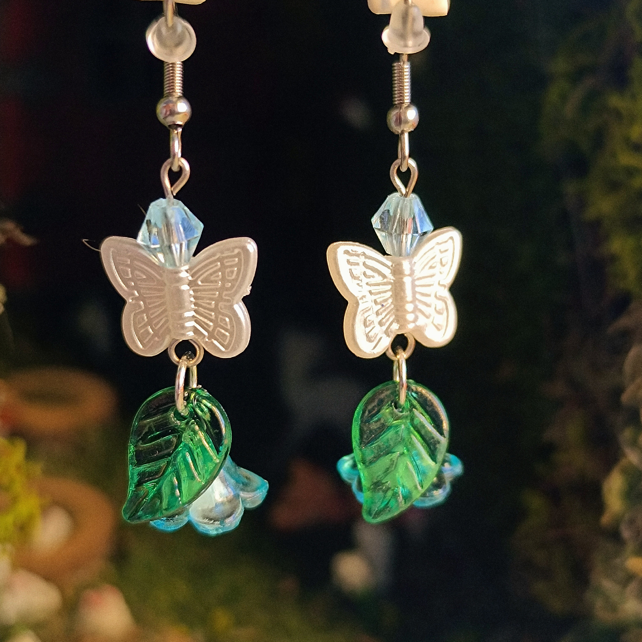 Náušnice Butterfly Bloom