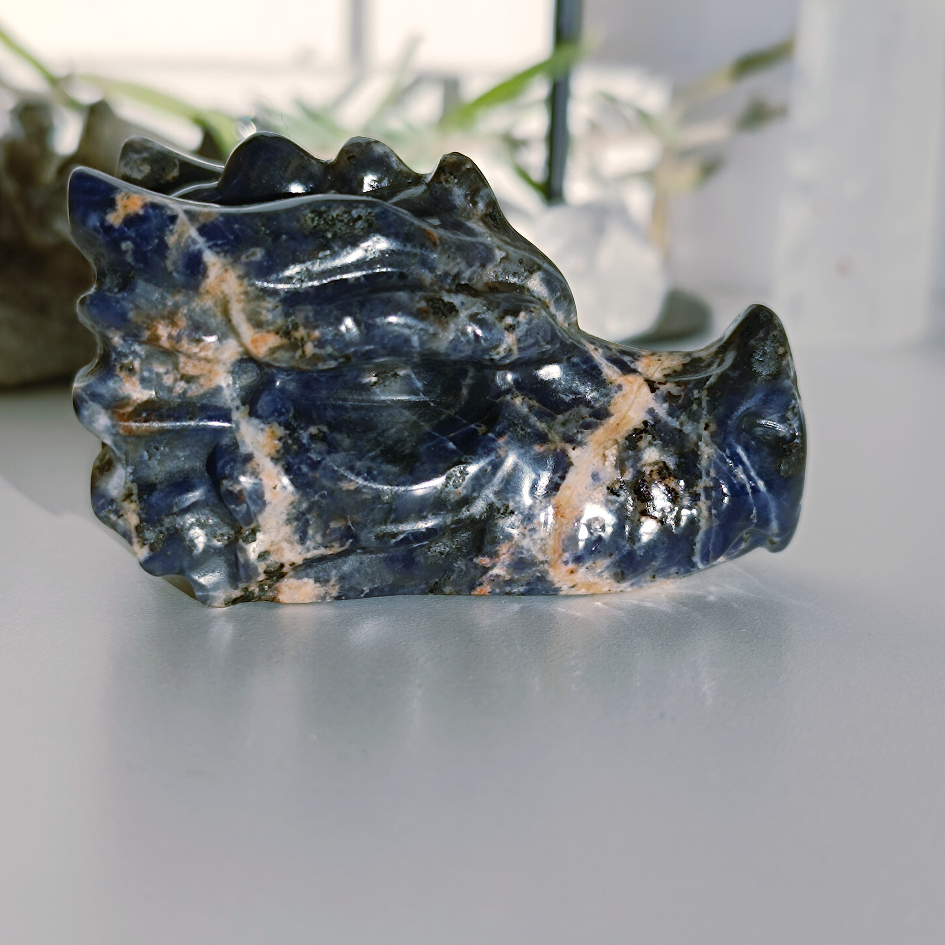 SODALIT dračí hlava - 6cm