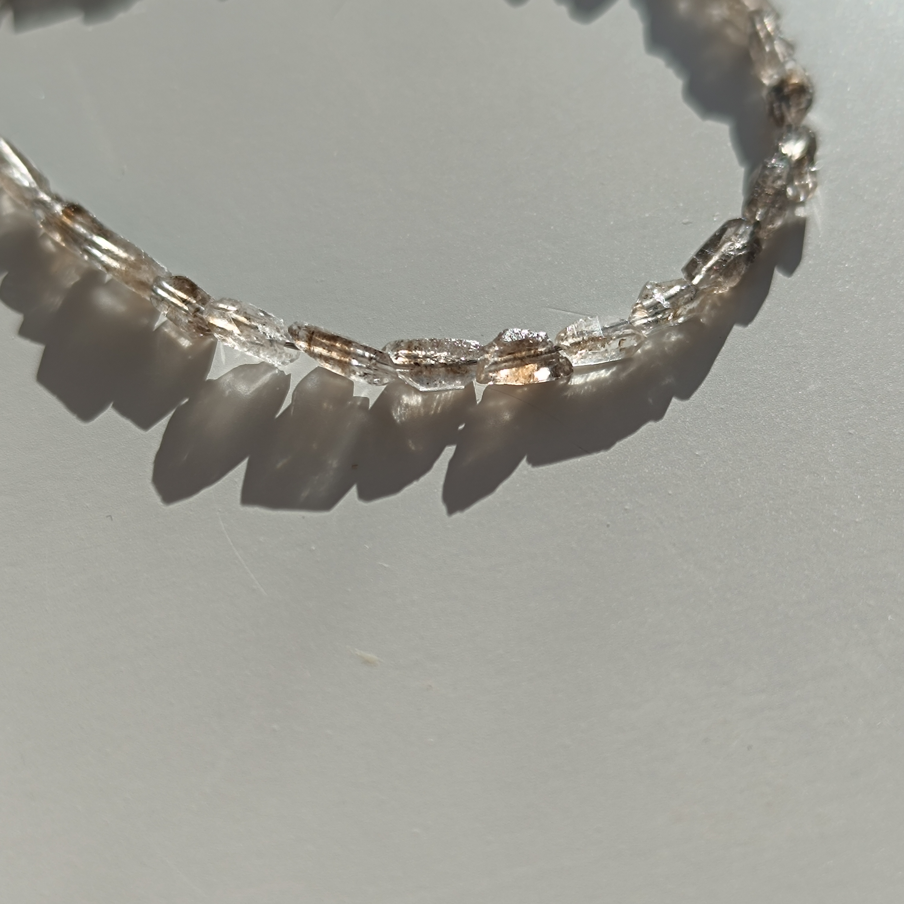 Náramek - Herkimer diamond křišťál