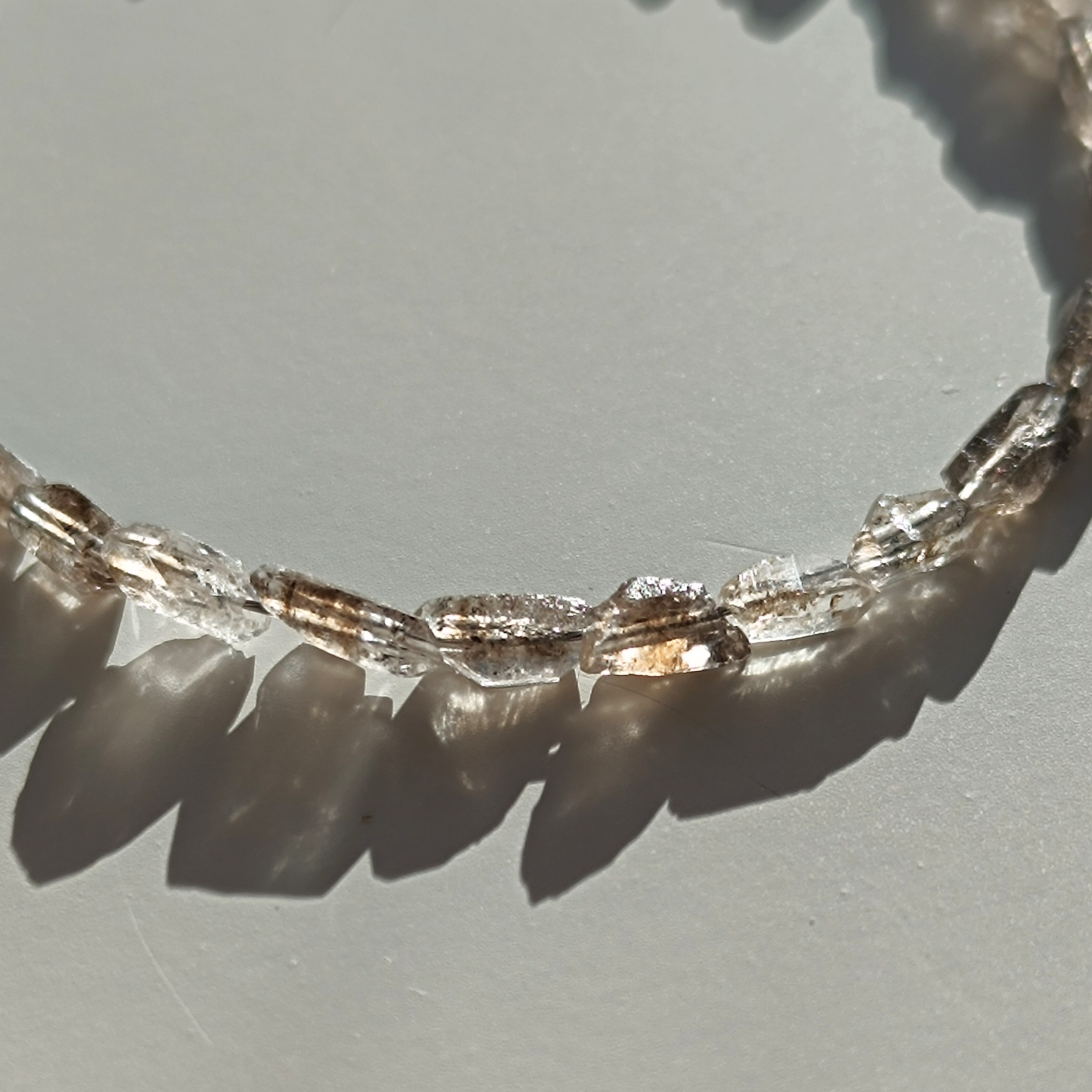 Náramek - Herkimer diamond křišťál