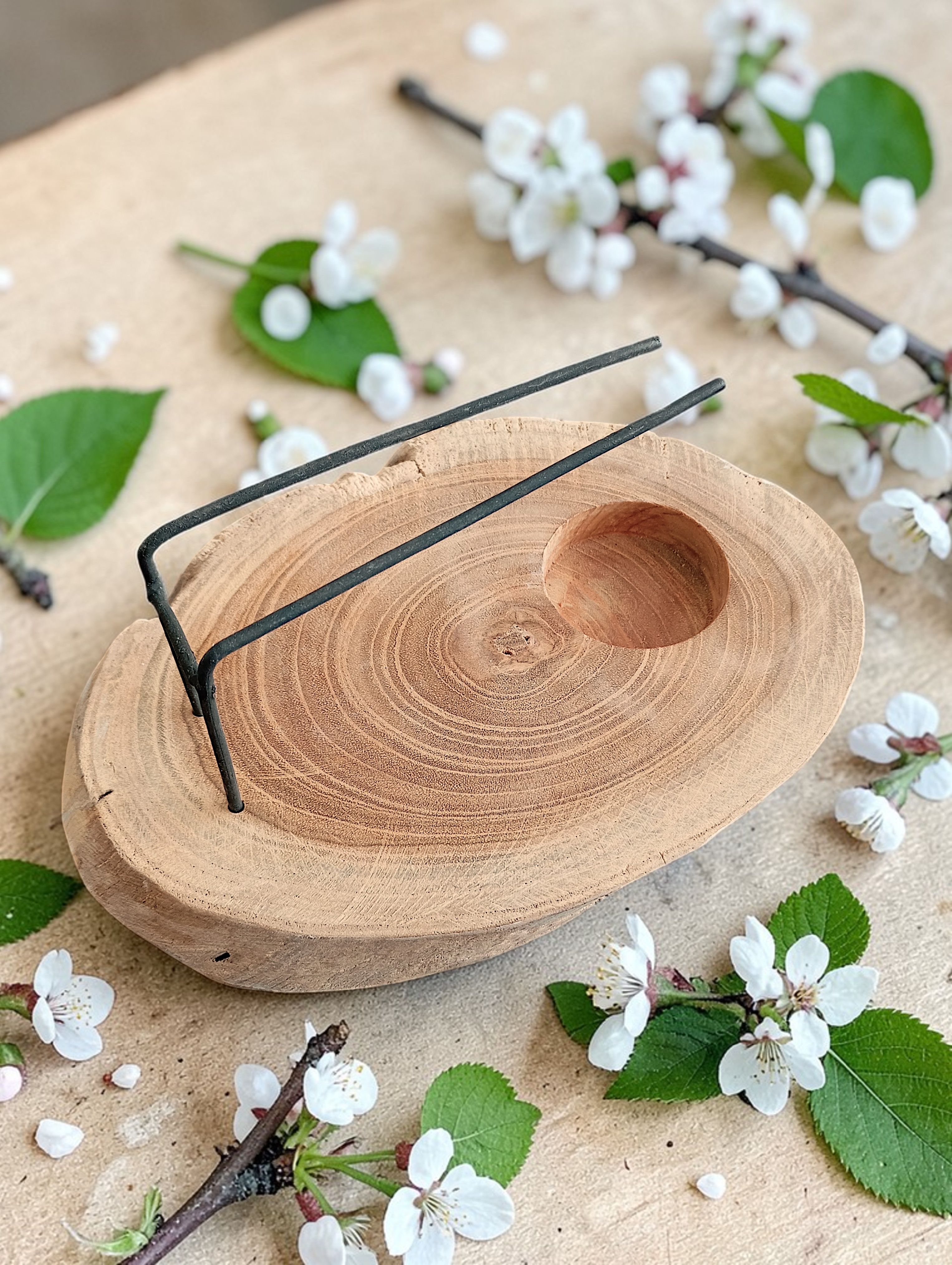 Designový stojan na Palo Santo – Přírodní dřevo Gamal